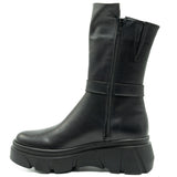 GHETE DAMA ANNA VIOTTI DIN PIELE naturala D 4590 NEGRU 