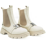 GHETE DAMA ANNA VIOTTI DIN PIELE naturala D 4592 bej 