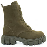 GHETE DAMA ANNA VIOTTI DIN PIELE naturala D 4632 KAKI 