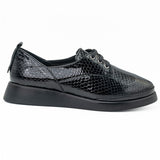 Pantofi dama Anna Viotti din piele naturala D 60 negru 