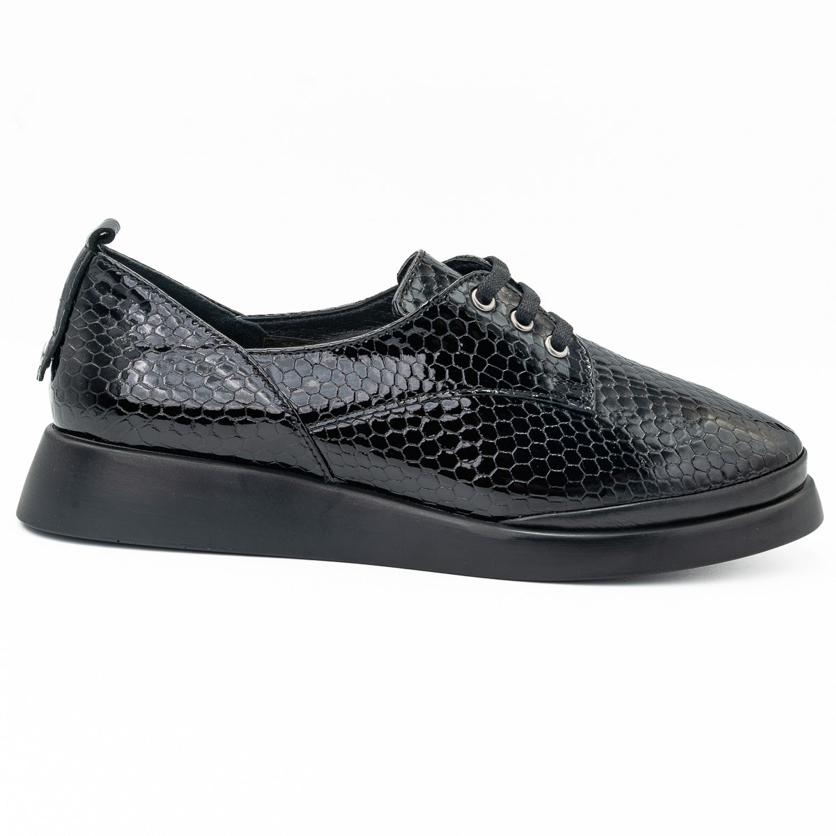 Pantofi dama Anna Viotti din piele naturala D 60 negru 