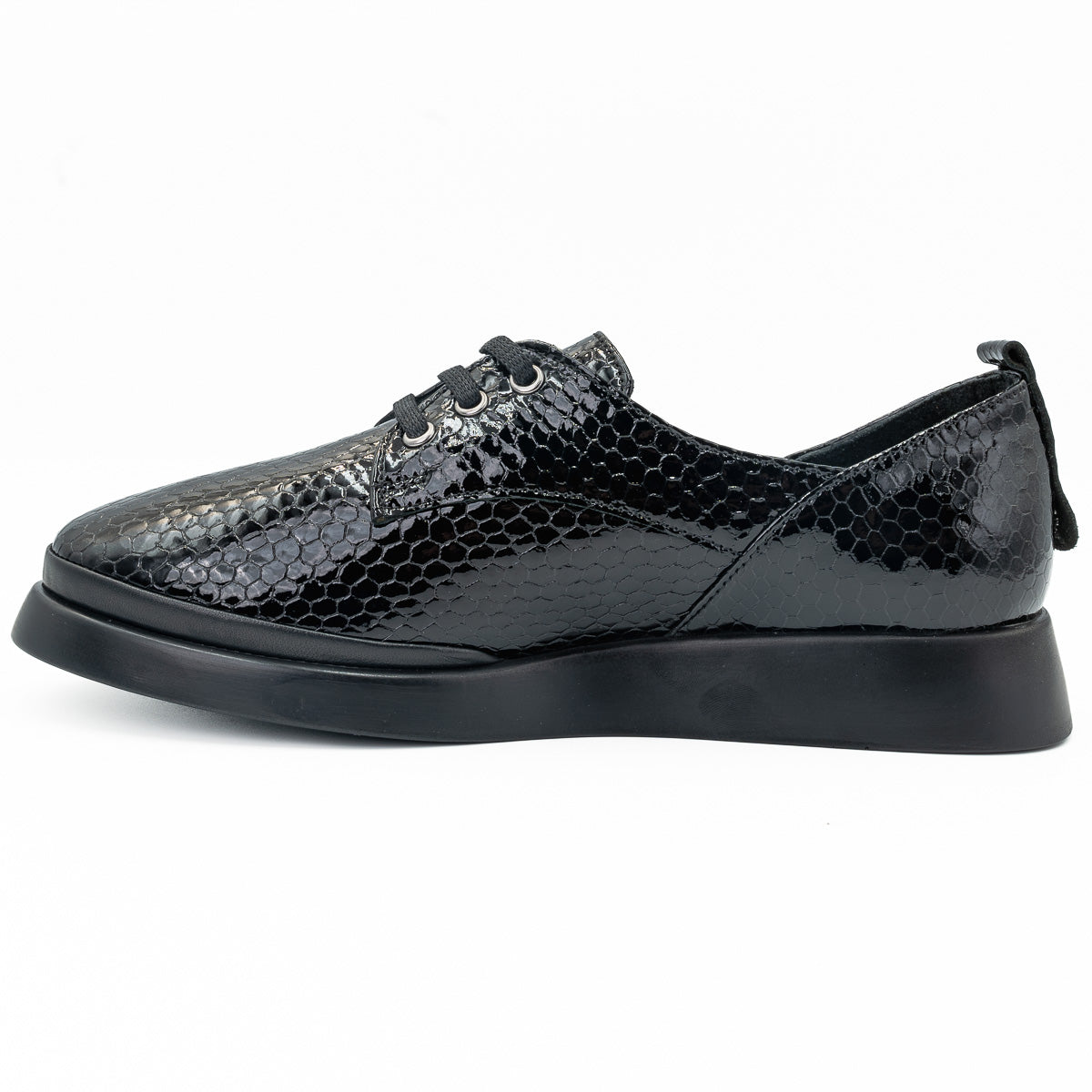 Pantofi dama Anna Viotti din piele naturala D 60 negru 