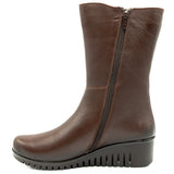 CIZME ANNA VIOTTI DIN PIELE NATURALA D5126 MARO