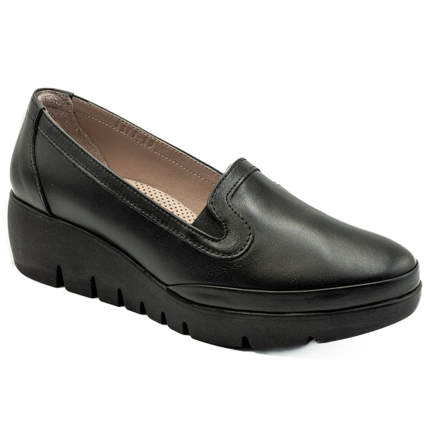 Pantofi dama Anna Viotti din piele naturala   D 5371 negru 