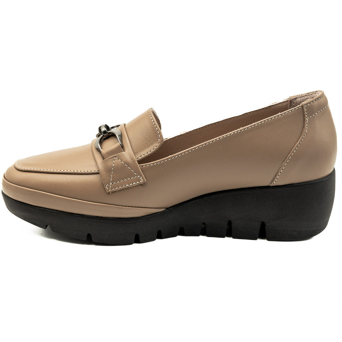 Pantofi dama Anna Viotti din piele naturala D 5279 vizon