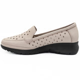 Pantofi dama Anna Viotti  din piele naturala, D 5381 BEJ