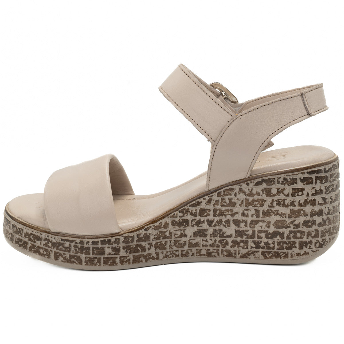 Sandale dama din piele naturala Anna Viotti D 22-S490 gri