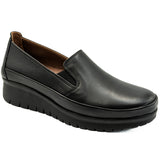 Pantofi dama Anna Viotti  din piele naturala, D 5785 NEGRU