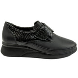 Pantofi dama Anna Viotti  din piele naturala,D 5807 NEGRU 