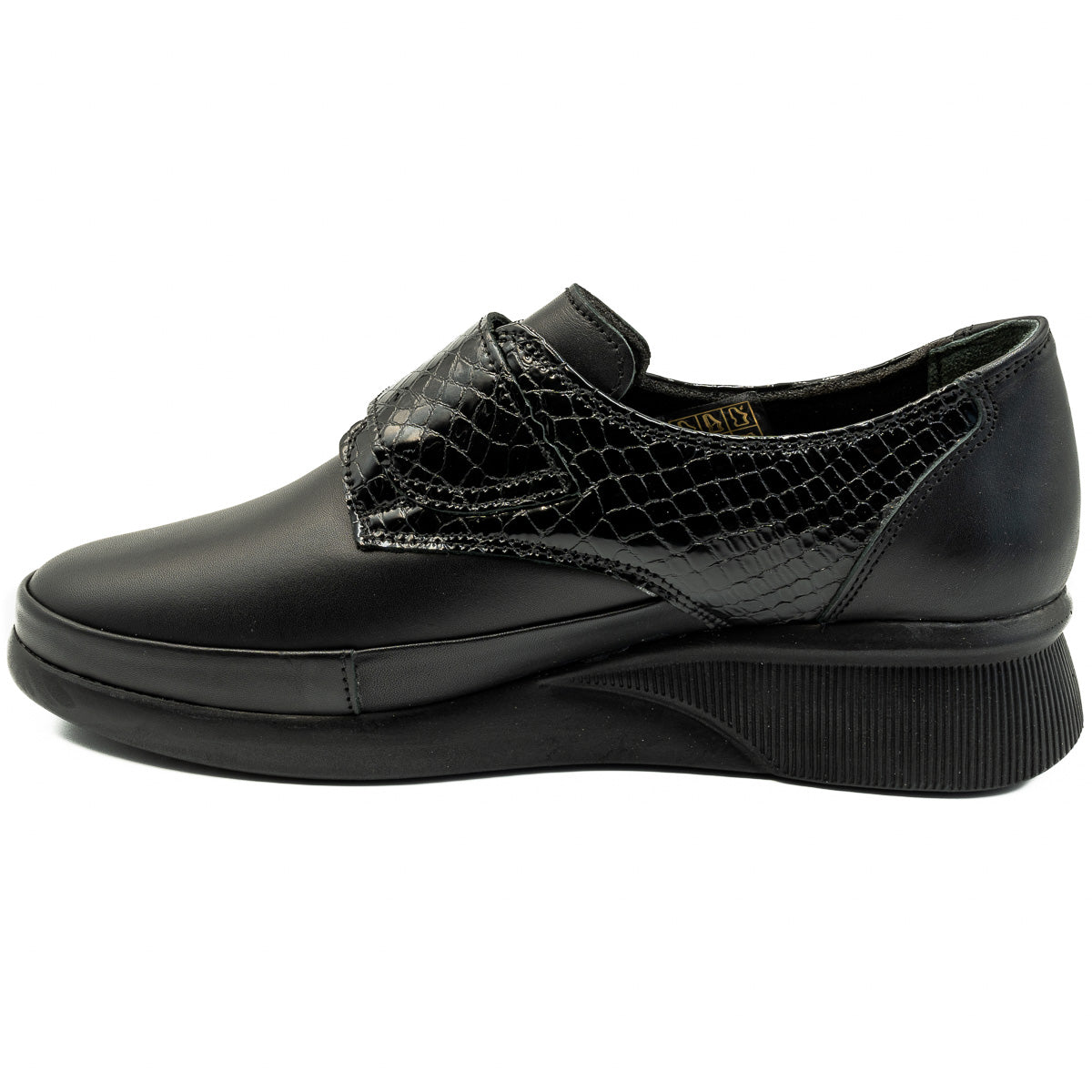 Pantofi dama Anna Viotti  din piele naturala,D 5807 NEGRU 