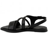 Sandale dama din piele naturala Anna Viotti D 57-585 negru