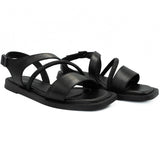 Sandale dama din piele naturala Anna Viotti D 57-585 negru