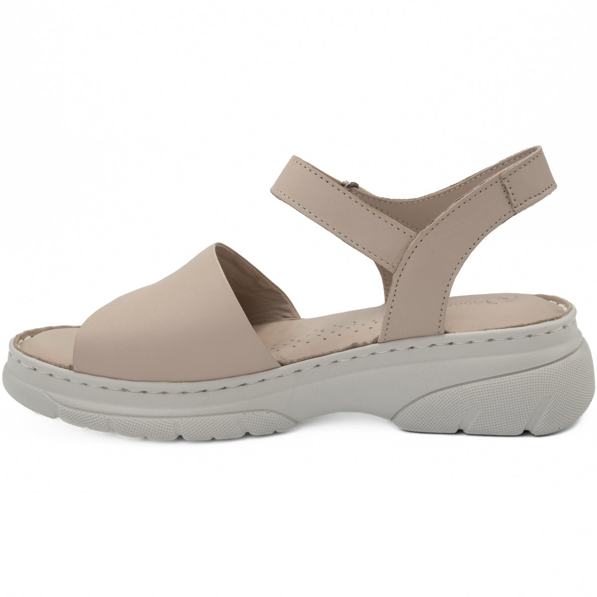 Sandale dama Anna Viotti din piele naturala D 60-021 gri