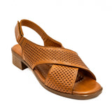 Sandale dama Anna Viotti Din piele naturala D 42-6004 maro