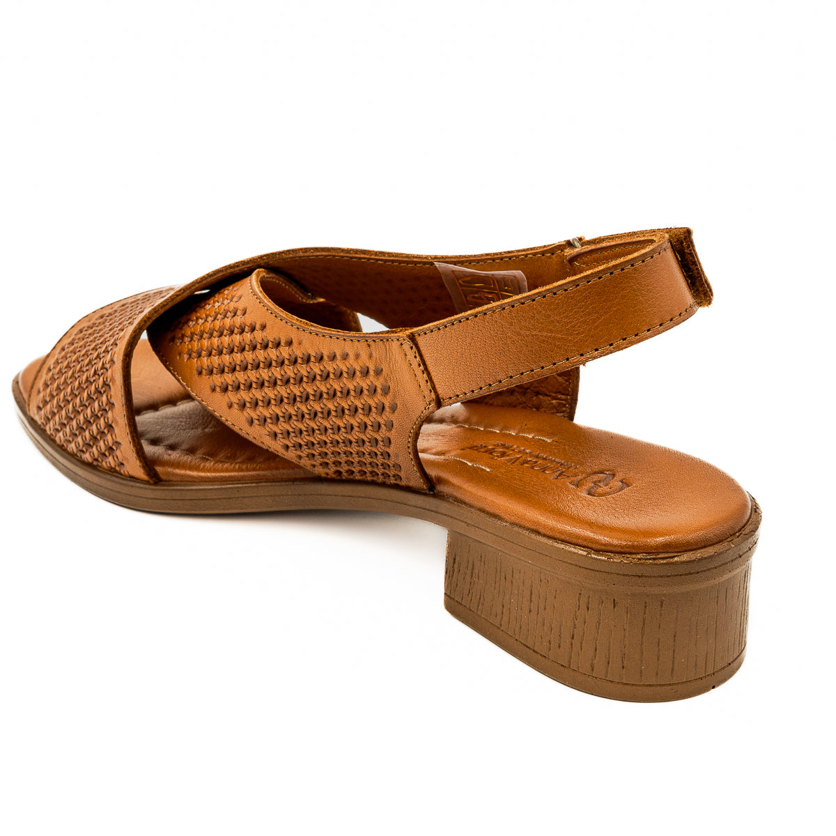 Sandale dama Anna Viotti Din piele naturala D 42-6004 maro