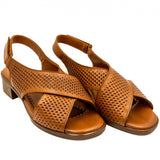 Sandale dama Anna Viotti Din piele naturala D 42-6004 maro