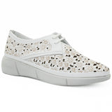 Pantofi dama Anna Viotti din piele naturala, D 627 alb