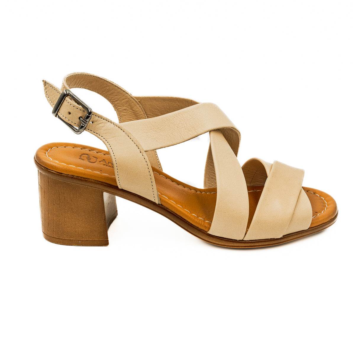 Sandale dama Goretti Din piele naturala D 42-635 bej 