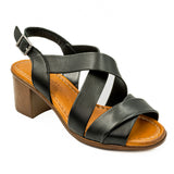 Sandale dama Goretti Din piele naturala D 42-635 negru