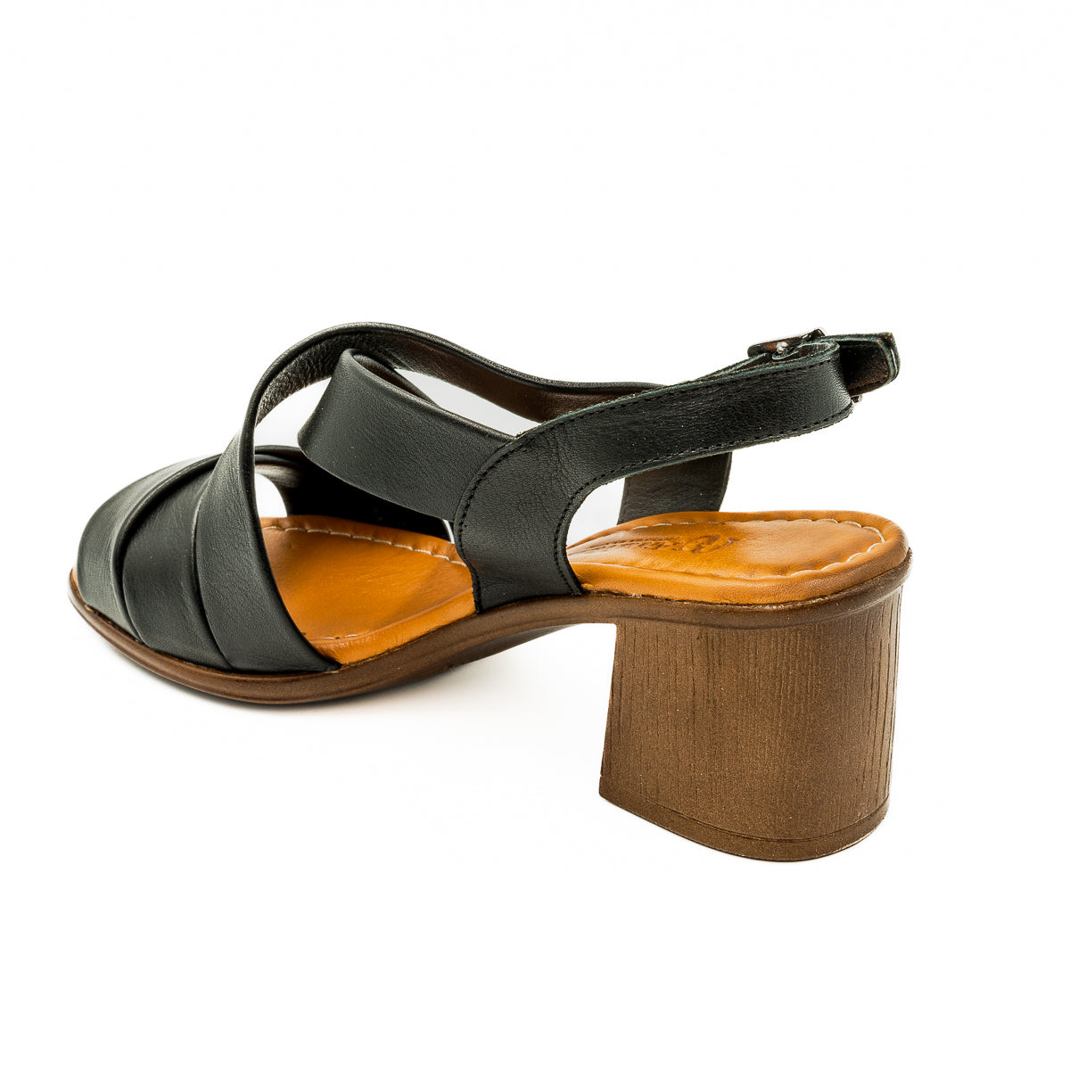 Sandale dama Goretti Din piele naturala D 42-635 negru