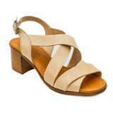 Sandale dama Goretti Din piele naturala D 42-635 bej 