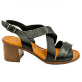 Sandale dama Goretti Din piele naturala D 42-635 negru