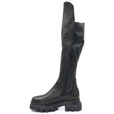 CIZME DAMA  ANNA VIOTTI DIN PIELE NATURALA D 680 NEGRU  