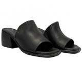 Saboti dama Anna Viotti din piele naturala D 57-7001 negru