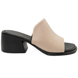 Saboti dama Anna Viotti din piele naturala D 57-7001 bej