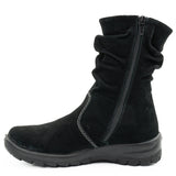 Ghete dama Rieker din piele naturala D 7171 negru 