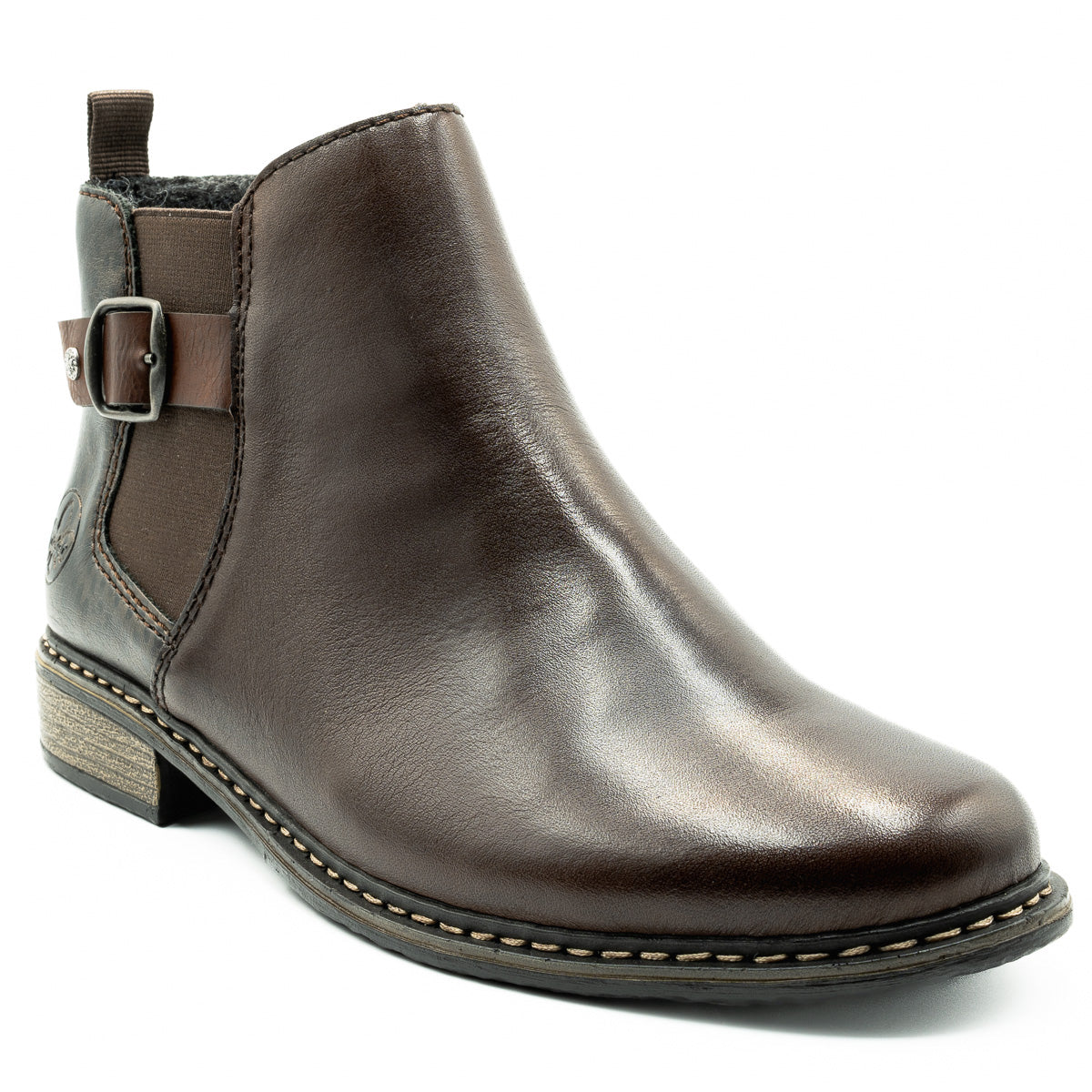 Ghete dama Rieker din pile naturala D 4965 MARO 