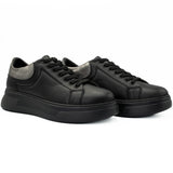 Pantofi dama Anna Viotti din piele naturala D 812 negru-fumo