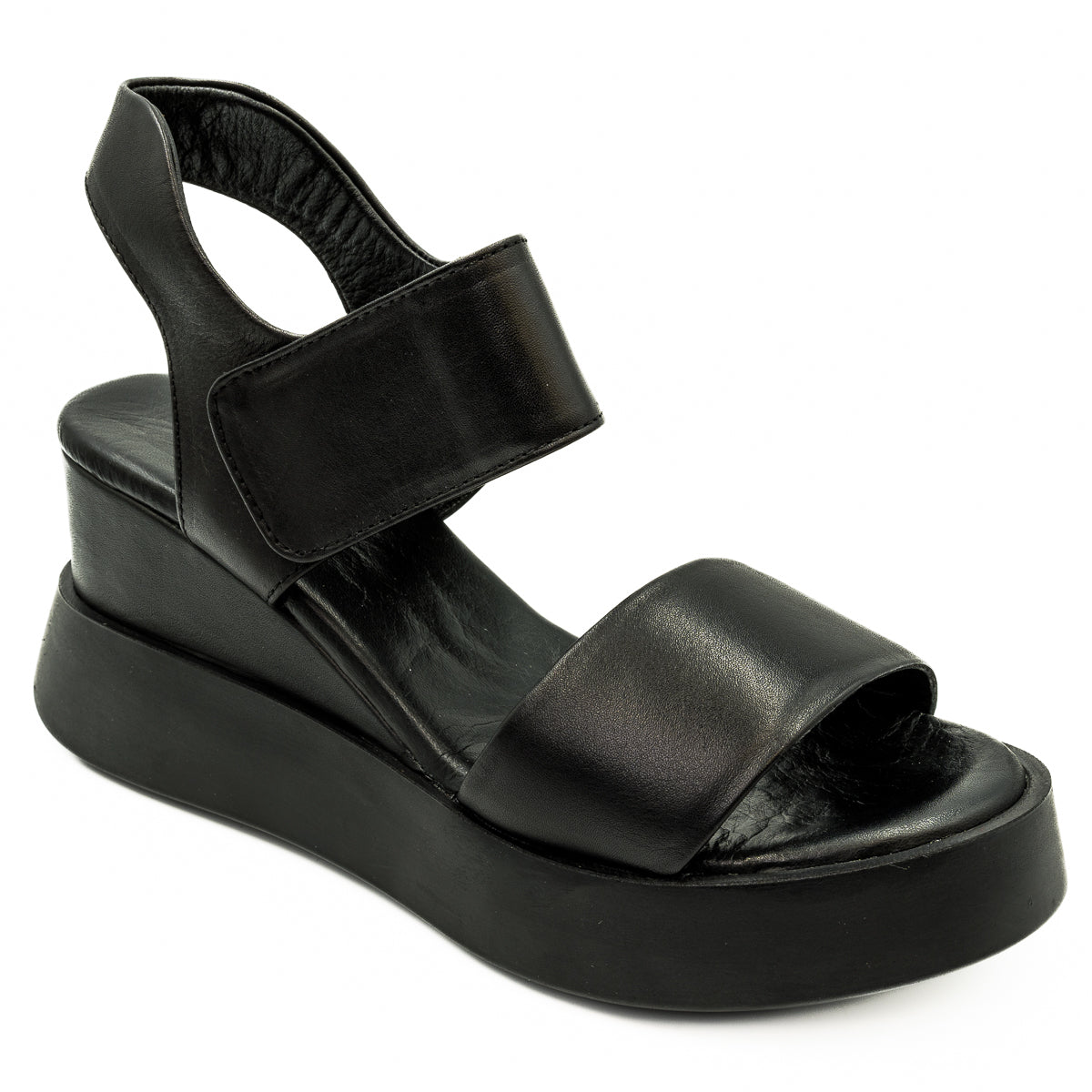 Sandale dama Anna Viotti Din piele naturala D 32 - 840 negru