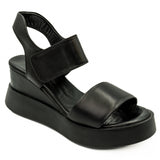 Sandale dama Anna Viotti Din piele naturala D 32 - 840 negru