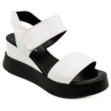 Sandale dama Anna Viotti Din piele naturala D 32 - 840 alb