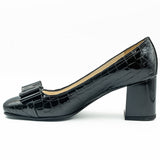 Pantofi dama Anna Viotti din piele naturala D F52 negru