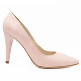 Pantofi dama Anna Viotti din piele naturala D F60 ROZ 