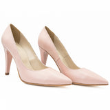 Pantofi dama Anna Viotti din piele naturala D F60 ROZ 