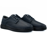 Pantofi barbati Goretti din piele naturala B36-1669 blu