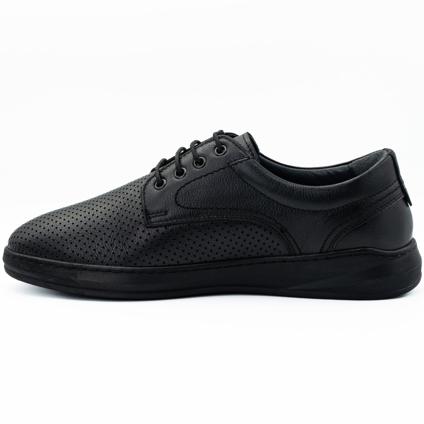 Pantofi barbati Goretti din piele naturala B36-1669 negru