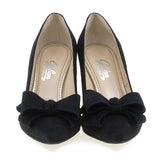 Pantofi dama eleganti din piele intoarsa Guban D1258 negru-3