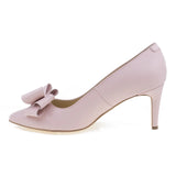 Pantofi dama eleganti Guban piele naturala D1258 roz