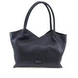 Geantă damă Anna Viotti piele naturala CS10499-001 neagra