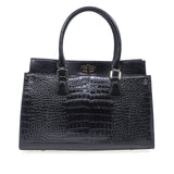 Geantă damă Anna Viotti piele naturala CSN1104D001 neagra