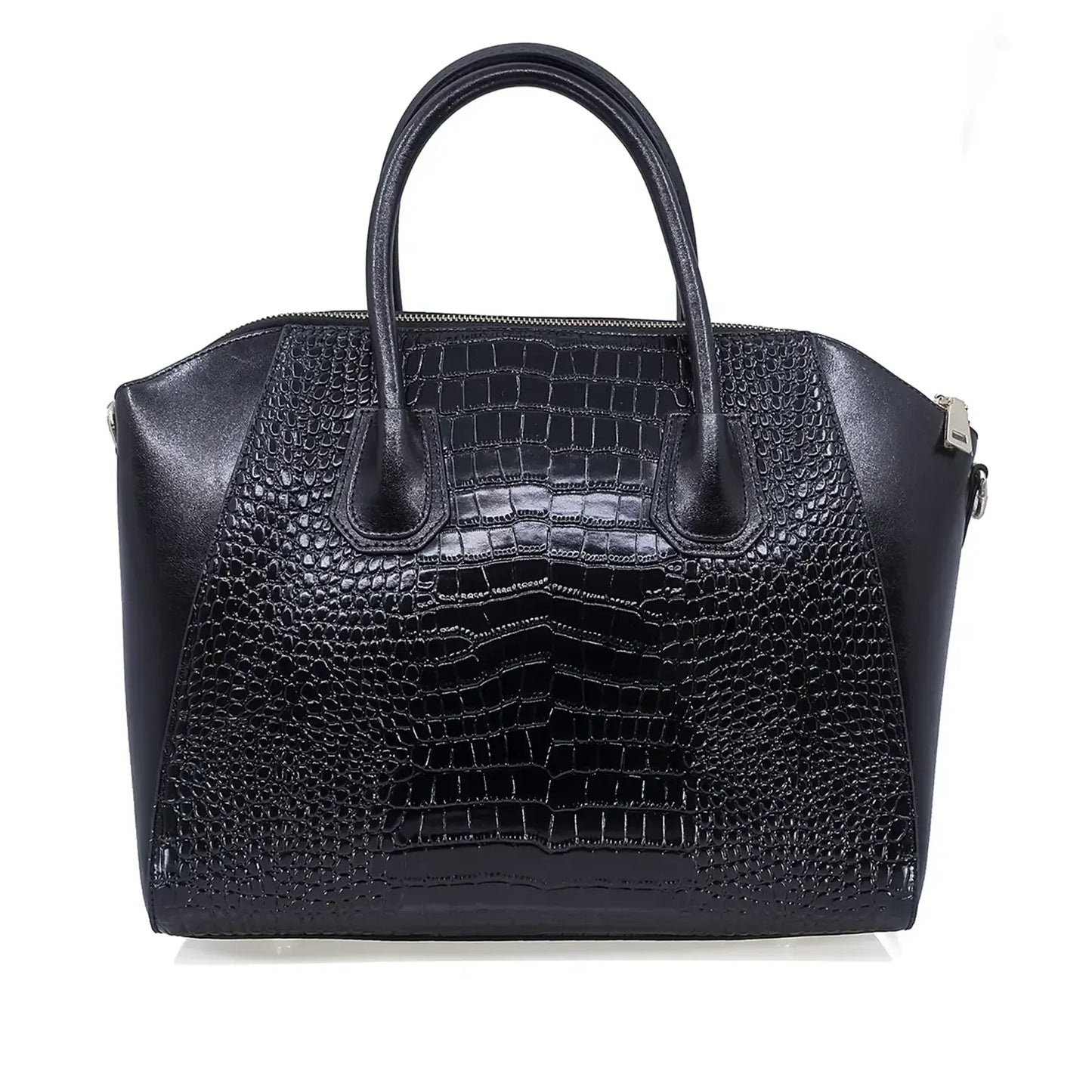 Geantă damă Anna Viotti piele naturala CSS1949A001 neagra