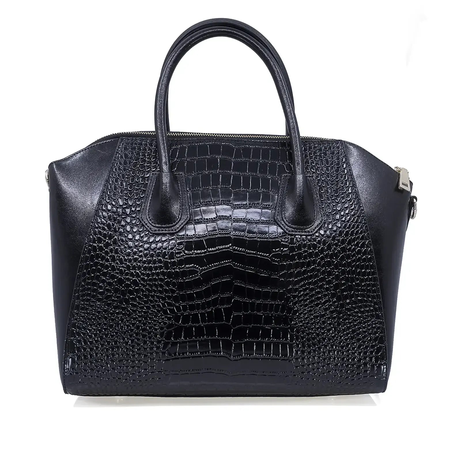 Geantă damă Anna Viotti piele naturala CSS1949A001 neagra