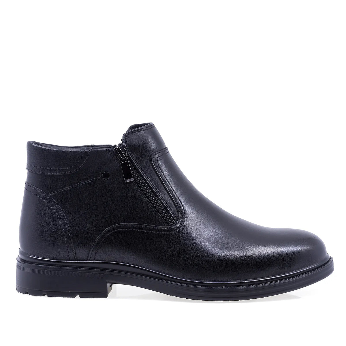Ghete barbati casual Goretti piele naturala B111-HT6512 negre