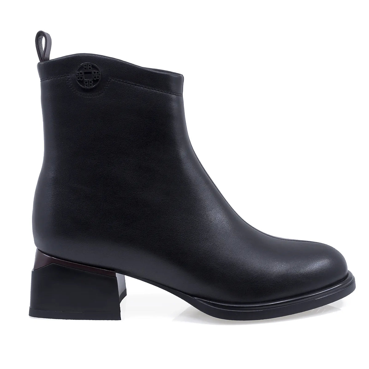 Ghete Dama Elegante Anna Viotti Piele Naturala D105-4157R-A397-YT64-773-521 negre