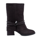 Ghete Dama Casual Anna Viotti Piele Intoarsa D105-8077R-F448-N43 maro