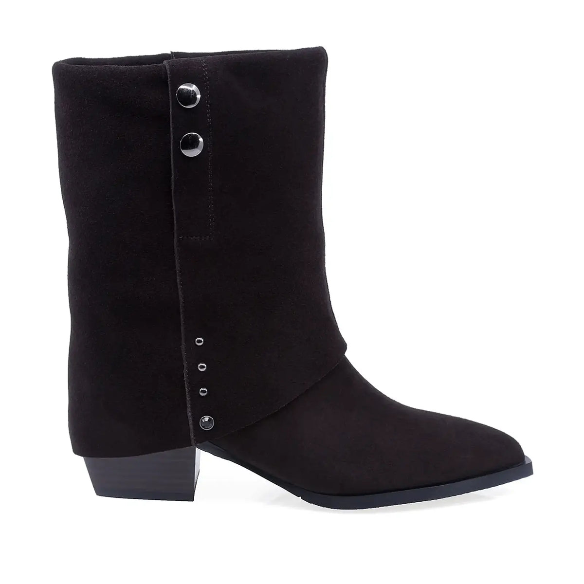 Ghete Dama Casual Anna Viotti Piele Intoarsa D105-B13R-141-N43 maro